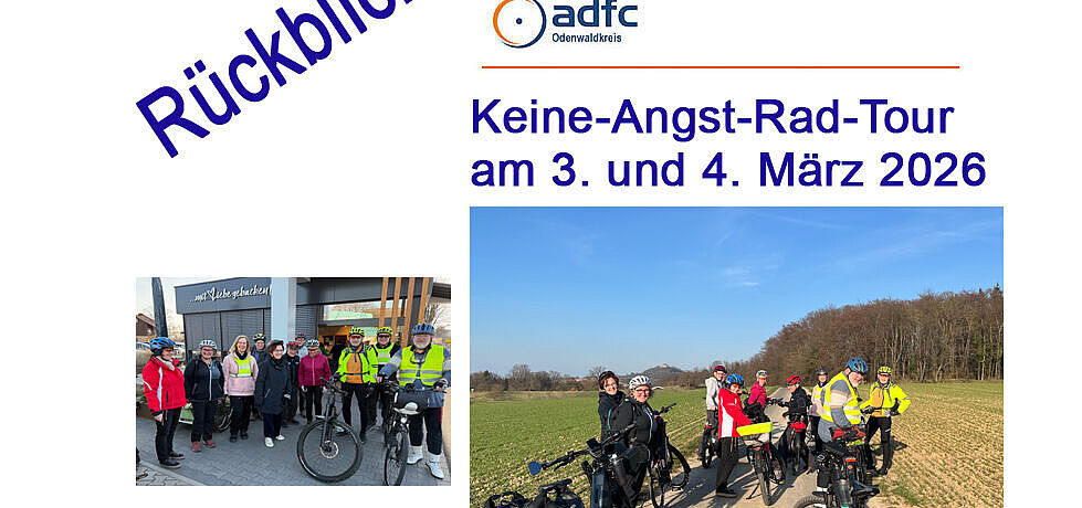Einleitungsbild: Rückblick auf die ersten Radtouren von Robert am 3. und 4. März 2026