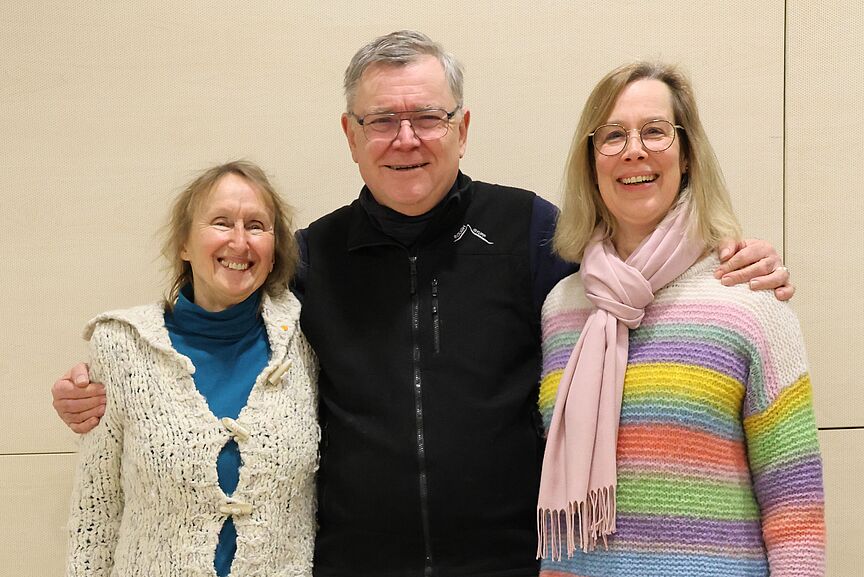 Tourguides: Gitt Zeller-Jäpel,Robert Pfenning und Dorothea Schmidt Tourguides